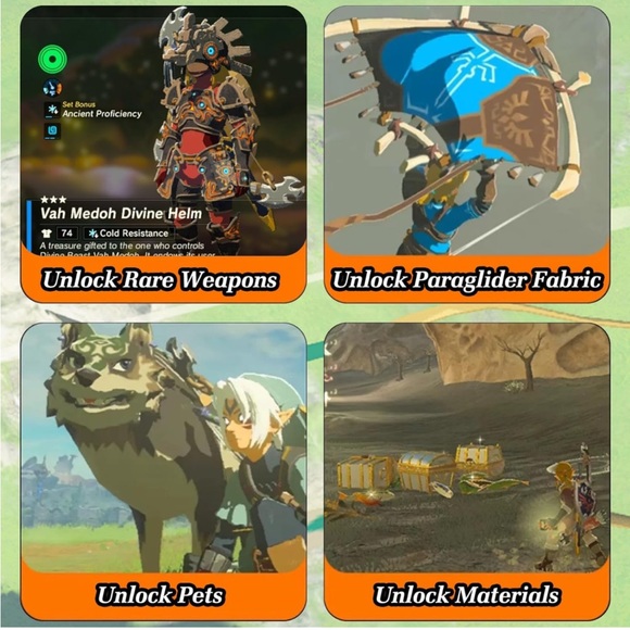 5for$10 41Pcs NFC Mini Cards for Tears of The Kingdom and Breath of Wild - Picture 7 of 11